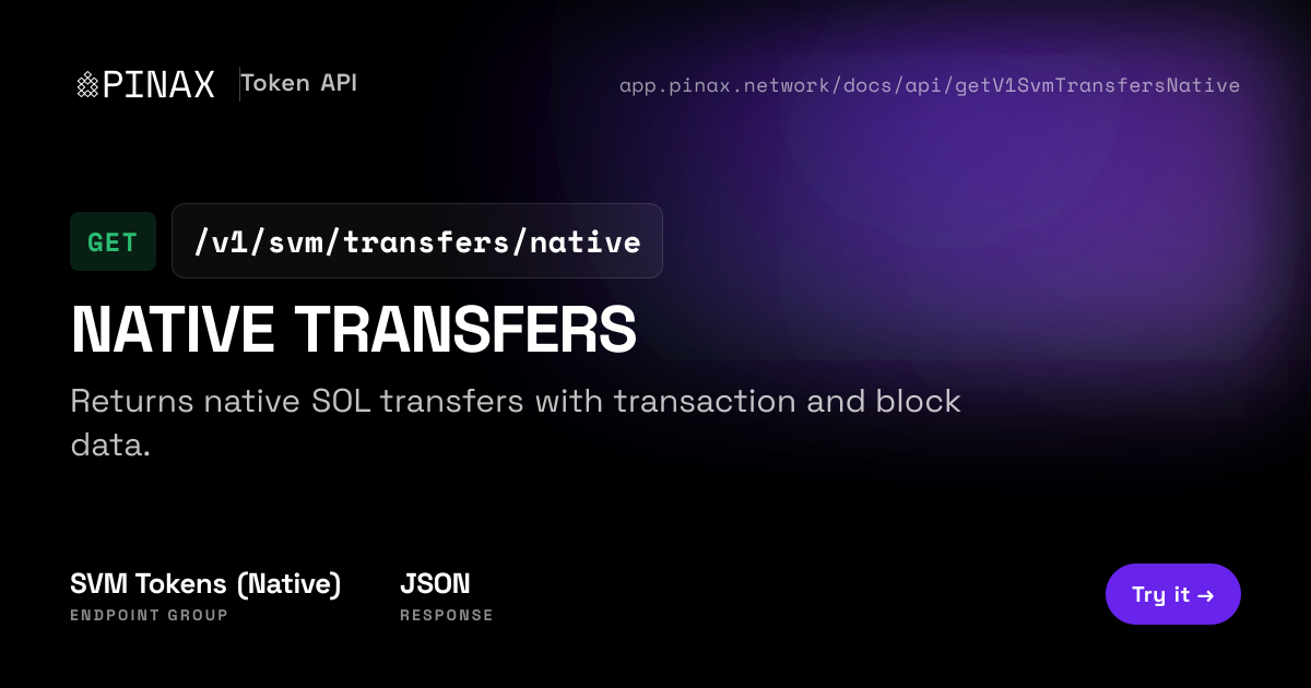 Native Transfers (GET /v1/svm/transfers/native) — Pinax Token API ...